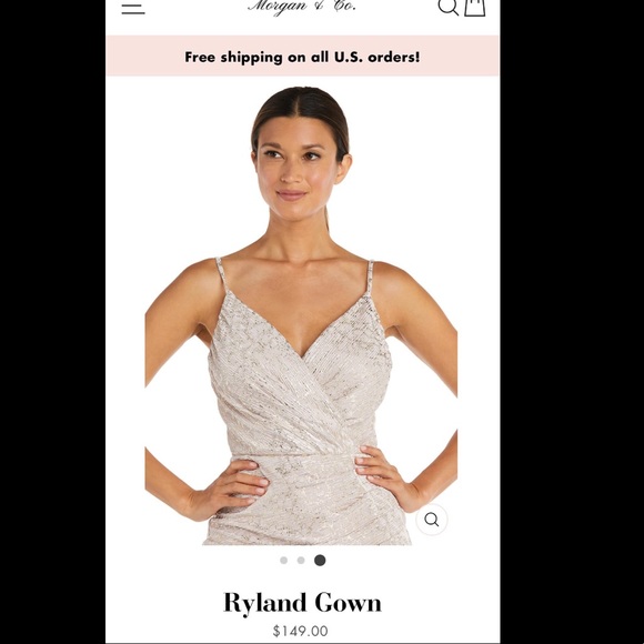 Night Way Evening Gown - Picture 8 of 17